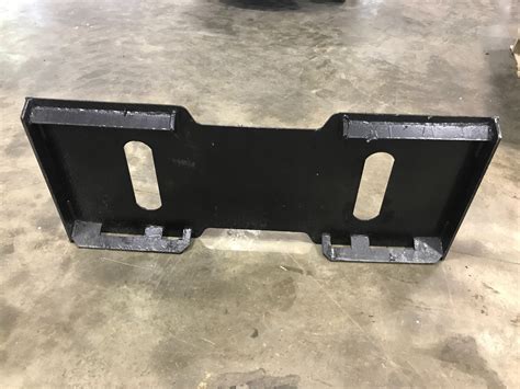 skid steer attachment plate woods ls 84|skid steer adapter plates.